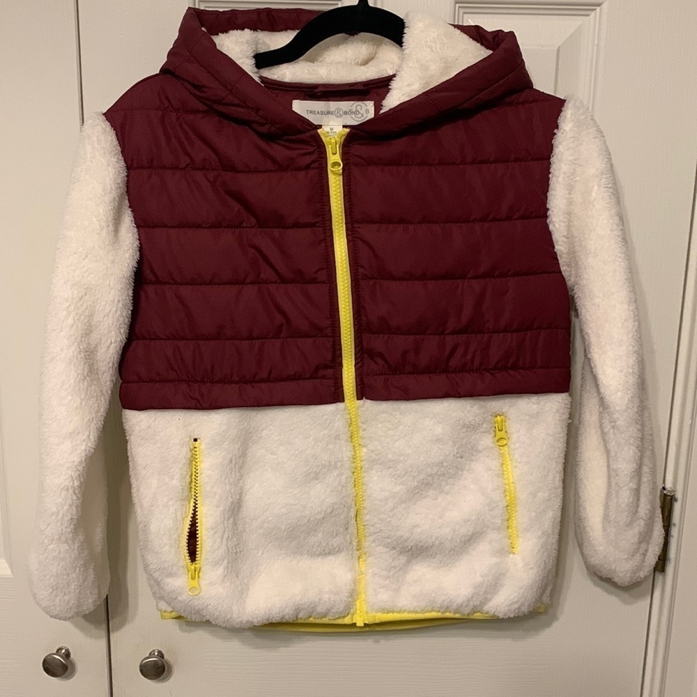 Treasure & Bond Girl’s Sherpa Jacket